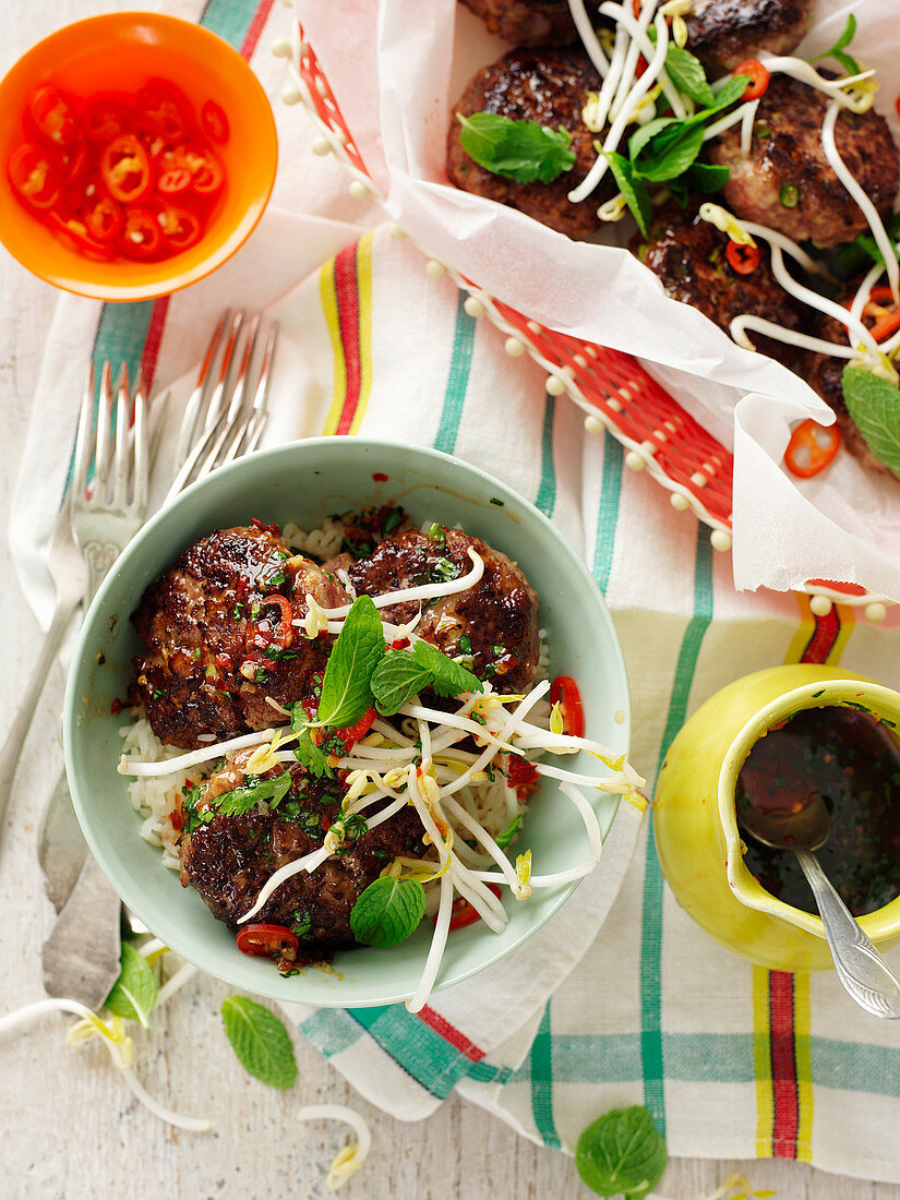 Cantonese Lamb Patties