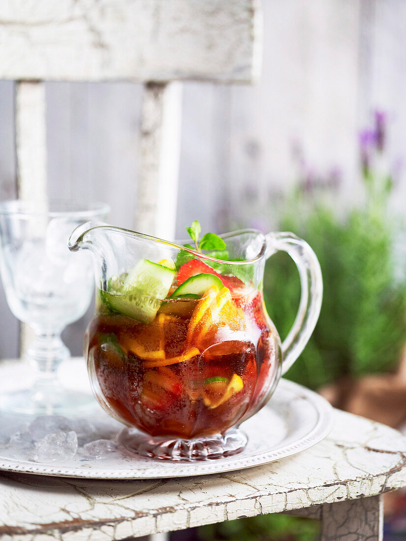 Ginger Ale and Citrus Pimm's Punch
