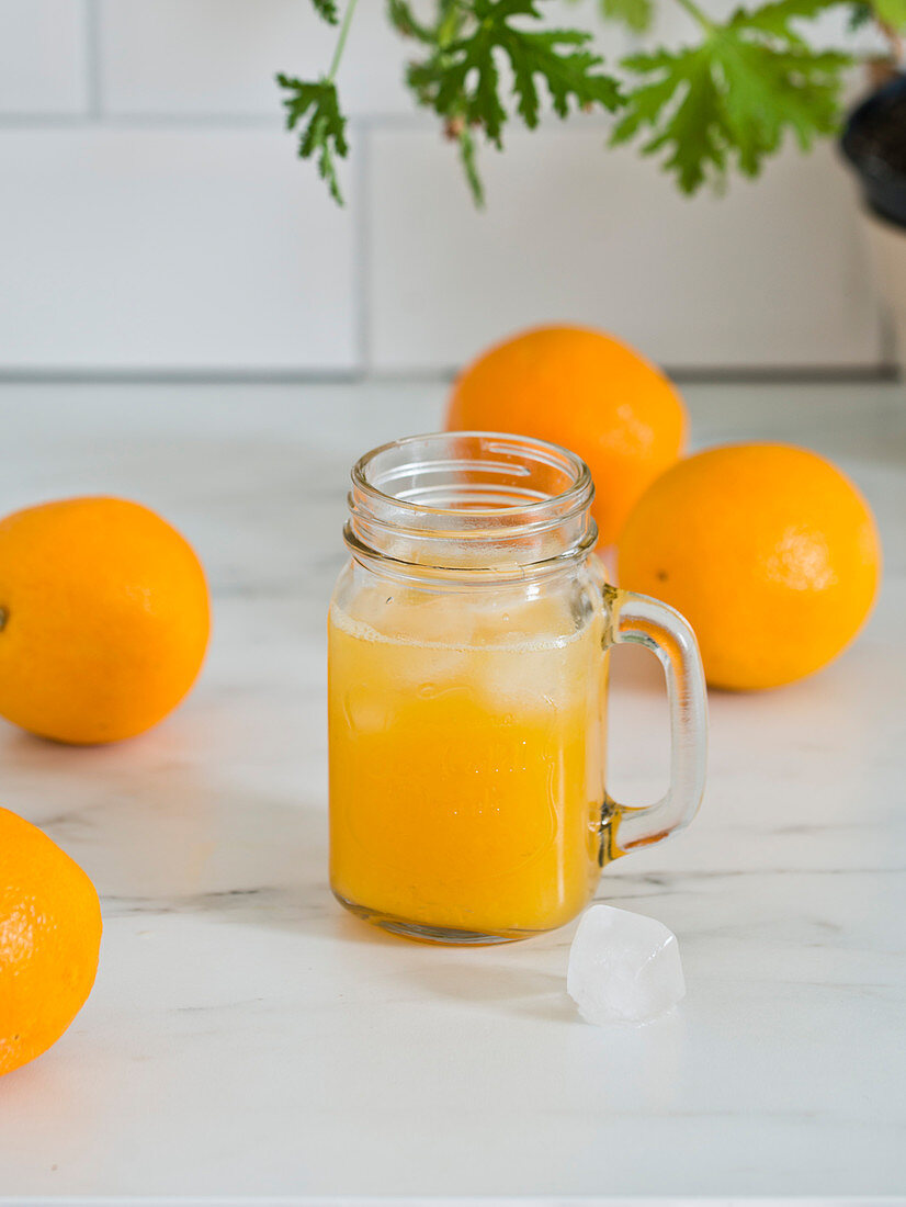 Fresh orange juice