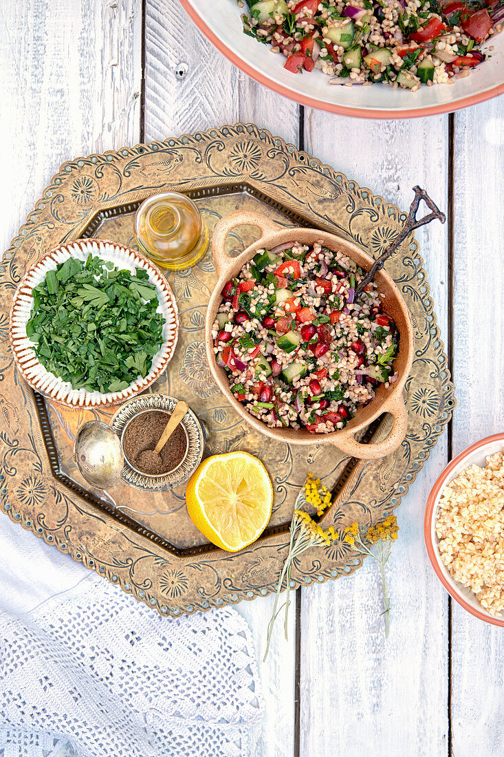 Libanesischer Tabouleh-Salat