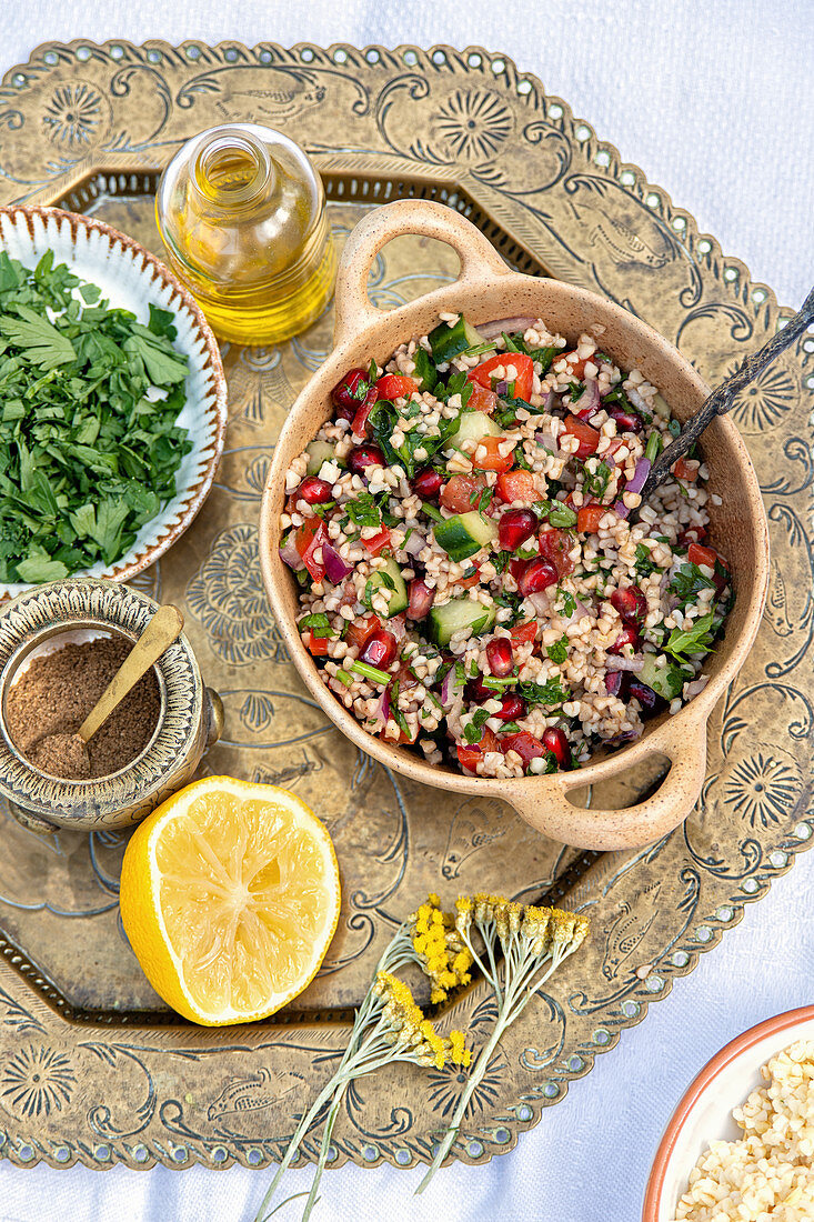 Lebanese Tabbouleh salad