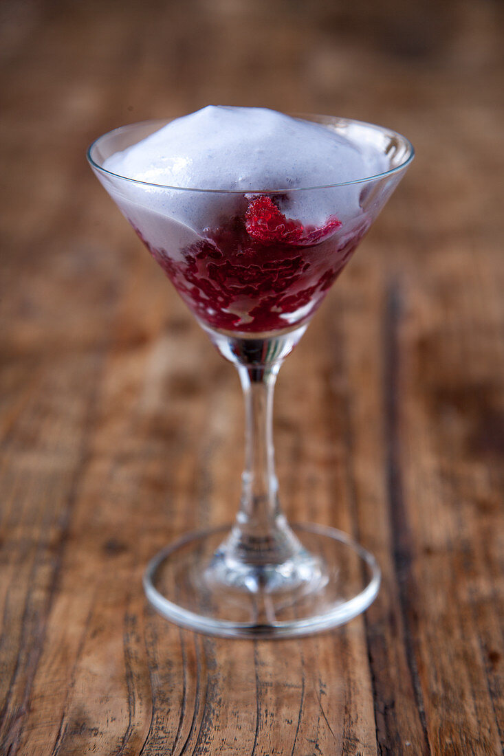 Spiced hibiscus cocktail