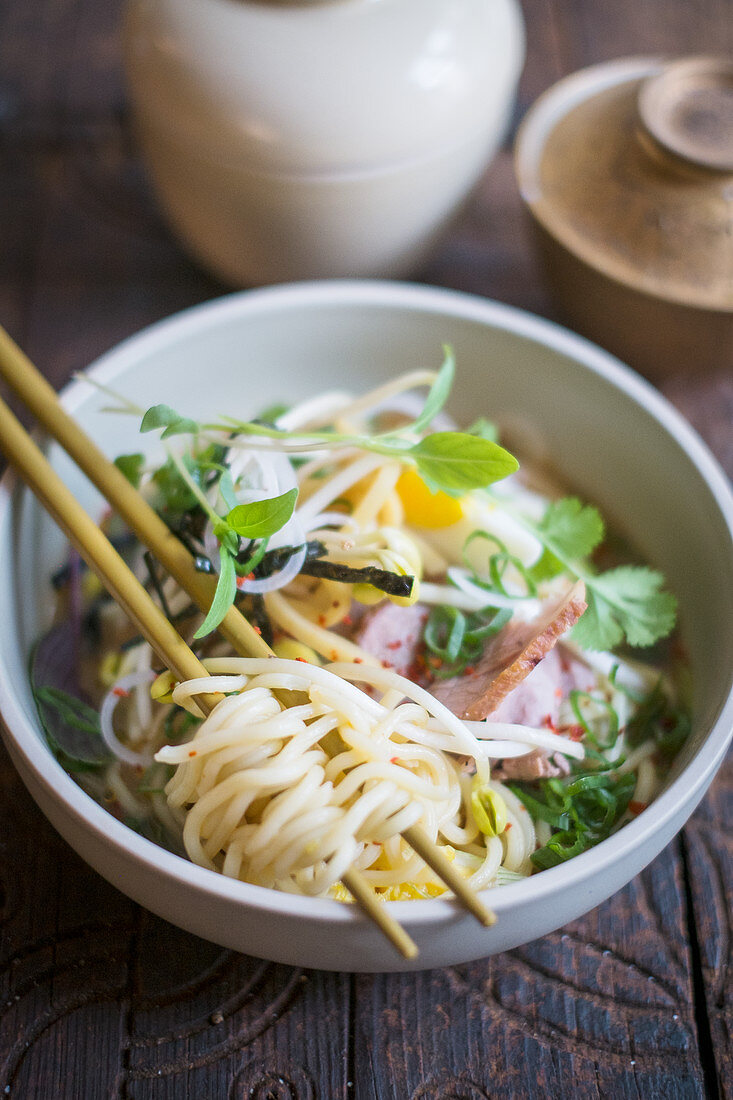 Noodles with beef (Asia)