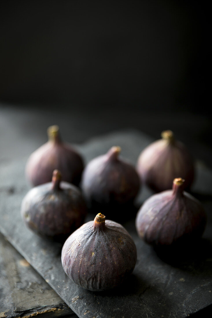 Still life of fresh figs from Turkey