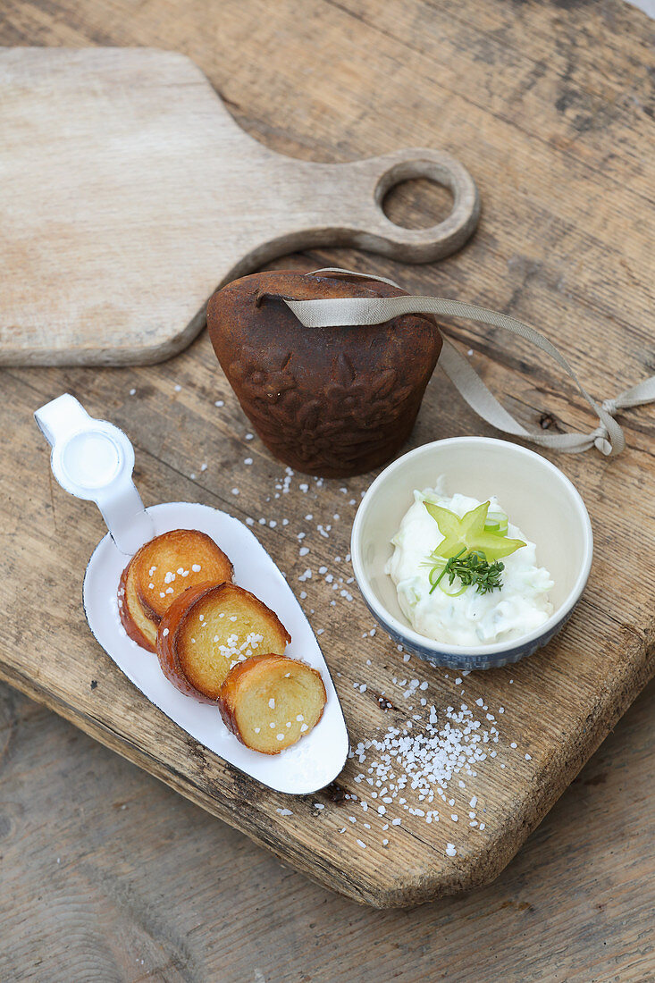 Bavaria meets France – white obatzda made from goat's cheese