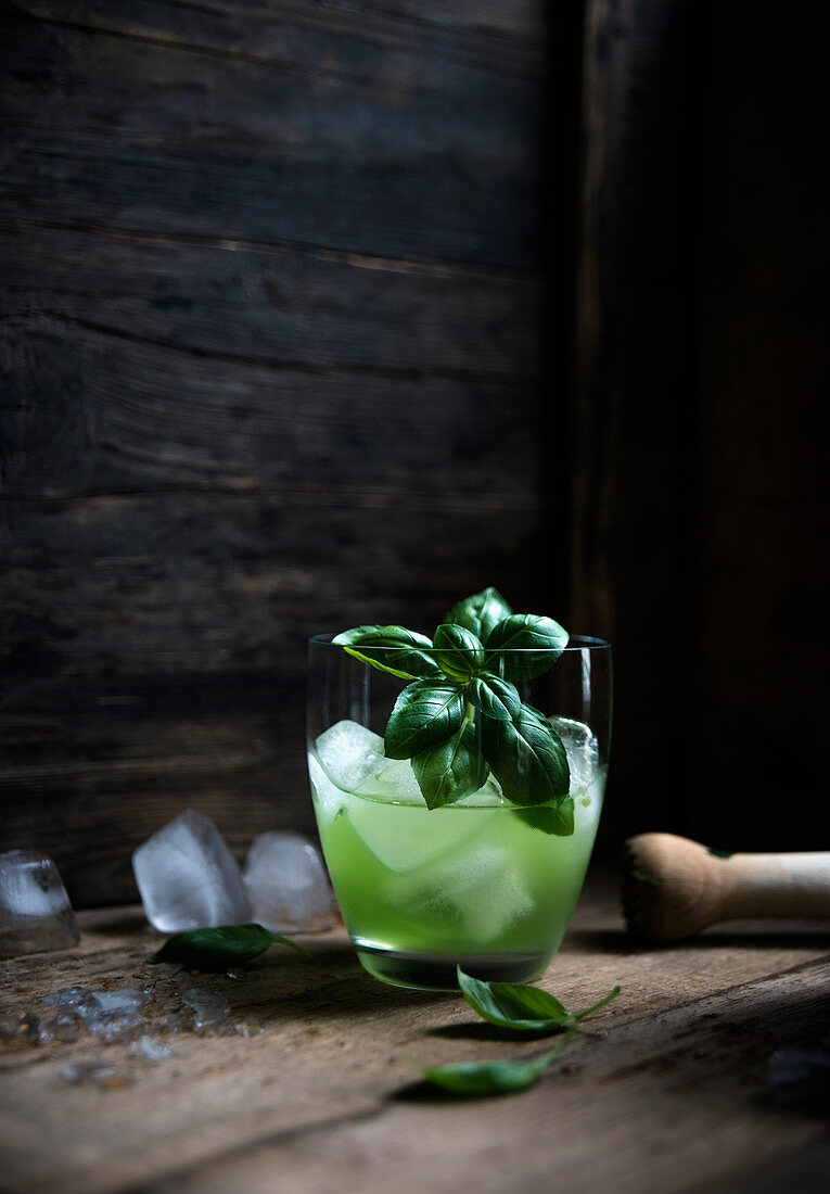 Basil Gin Smash