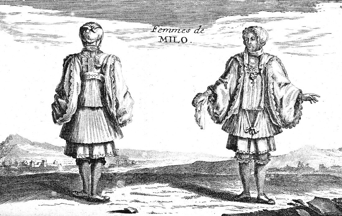 Milos women, 18th century