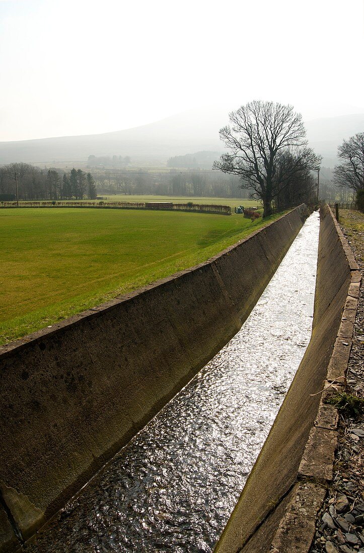 Lake District drainage channel
