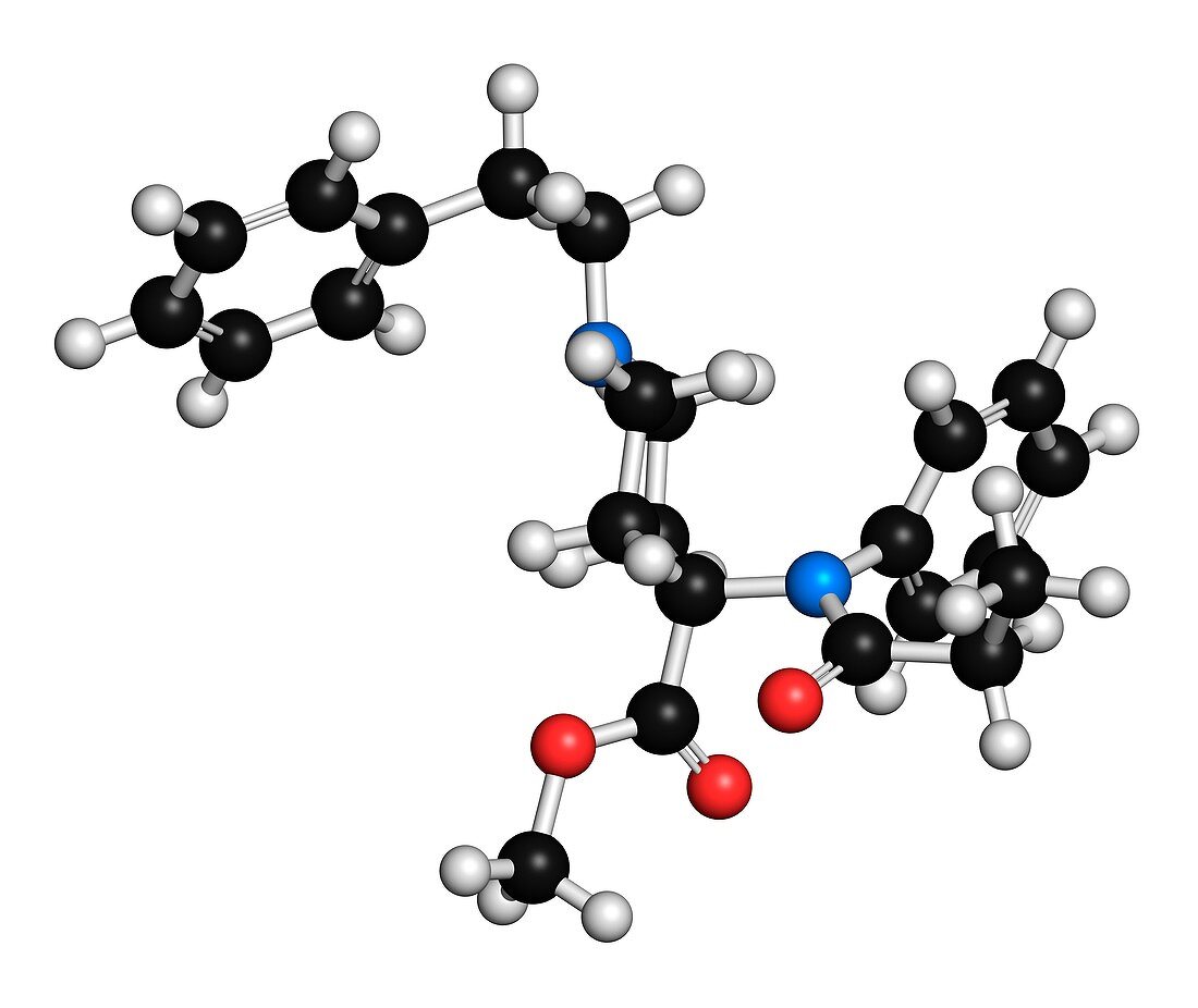 Carfentanil synthetic opioid drug molecule