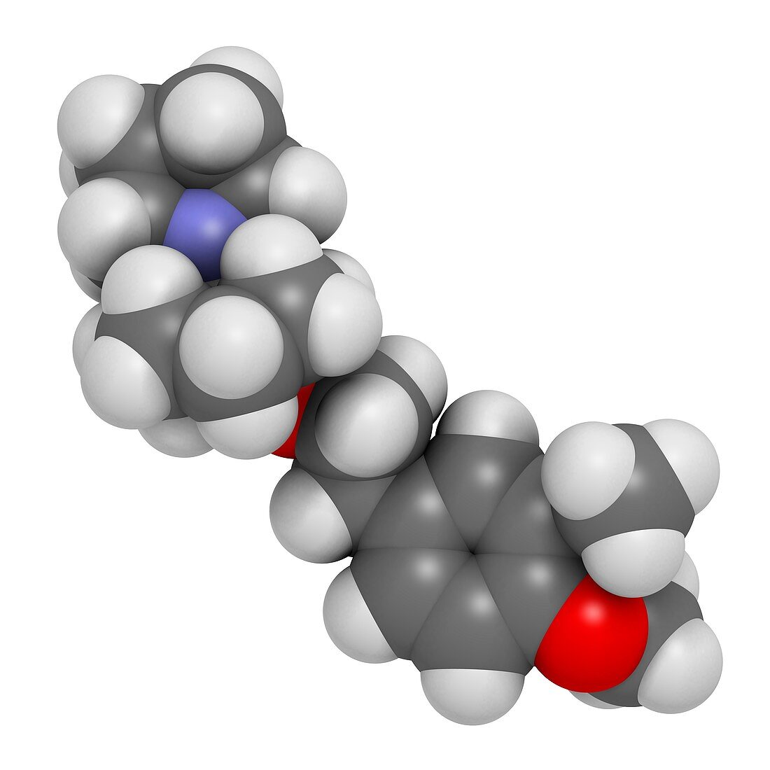 Vernakalant atrial fibrillation drug molecule