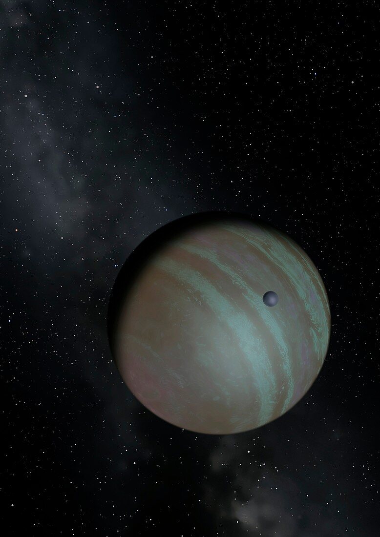 Artwork of Exoplanet CVSO 30 c