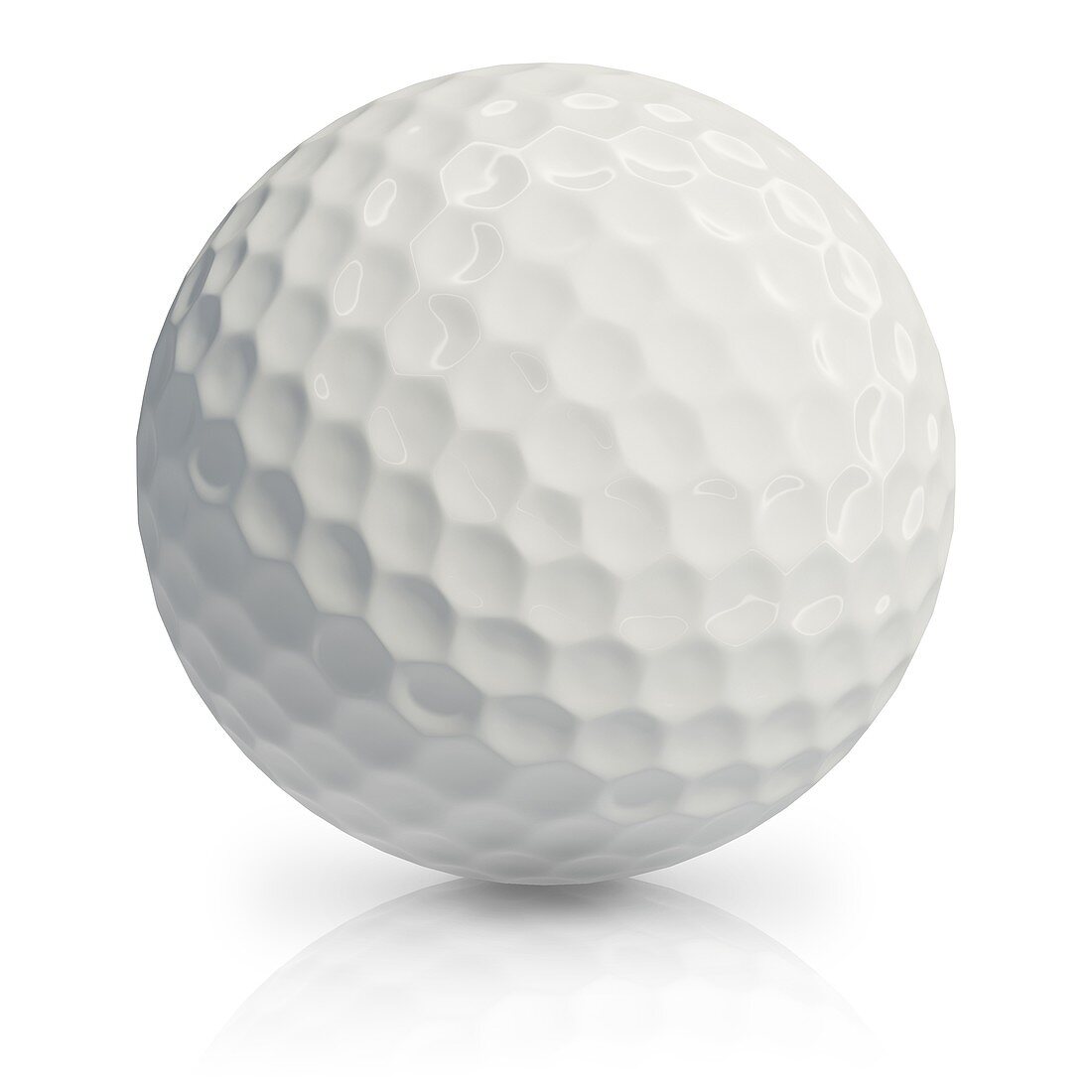 Golf ball, illustration