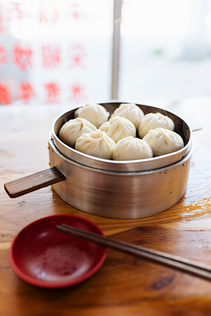 Steamed dumplings (Dali, Yunnan Province, China)