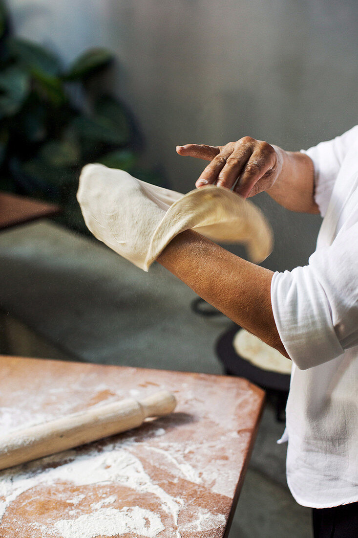 How to make lebanese flatbread