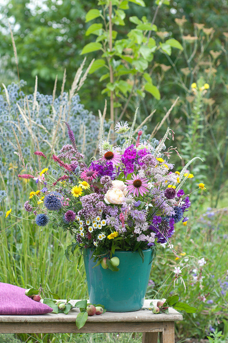 Colorful Bouquet From The Farmer Garden