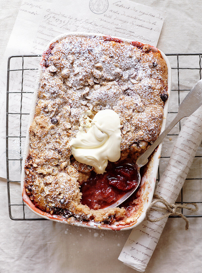 Plum Cobbler