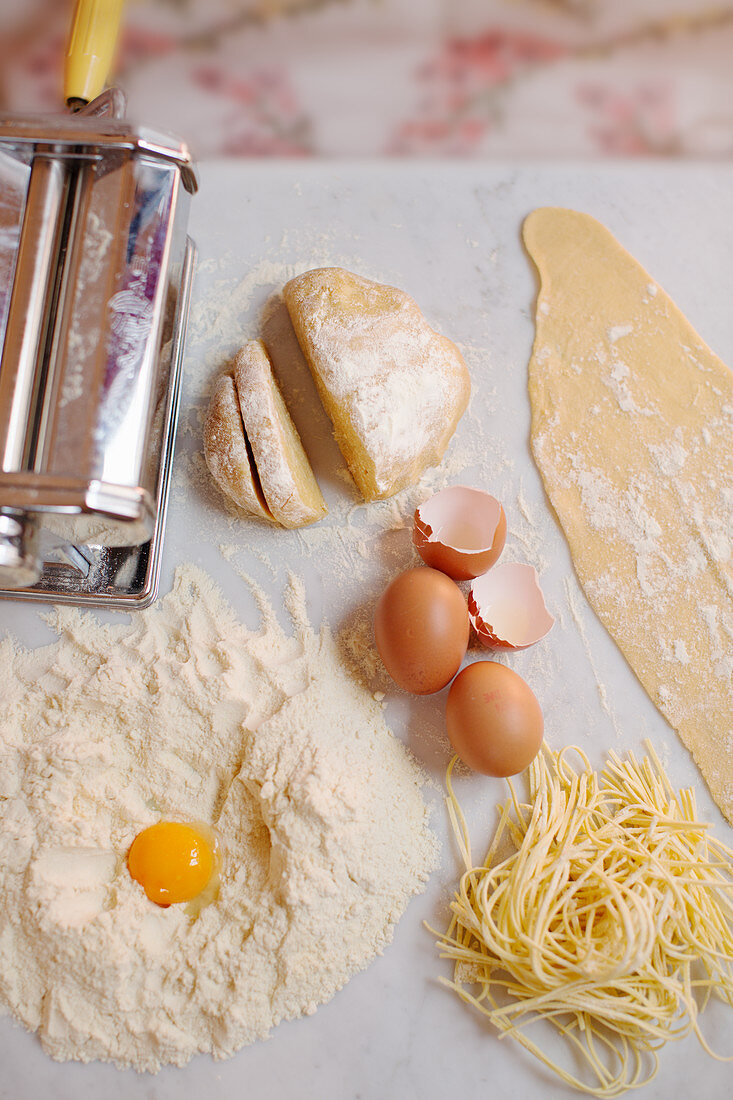 Homemade pasta