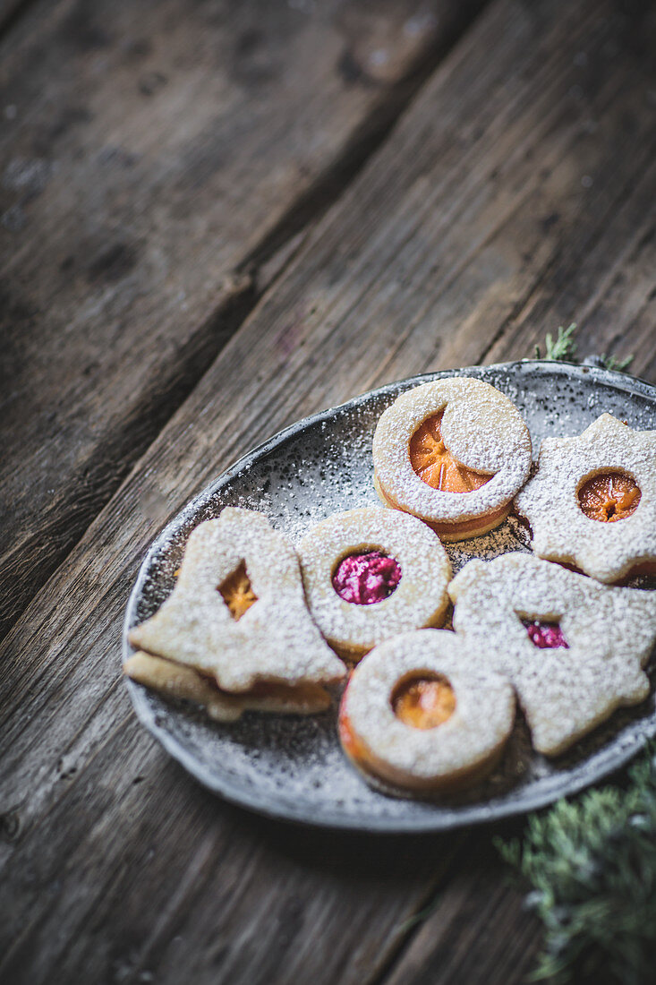 Linzer Christmas Cookies