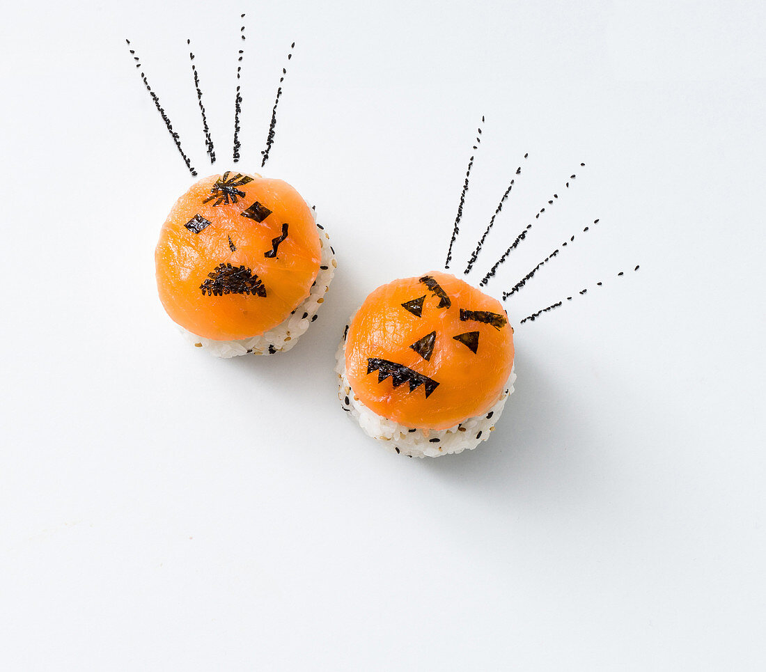 Horror-Sushi zu Halloween