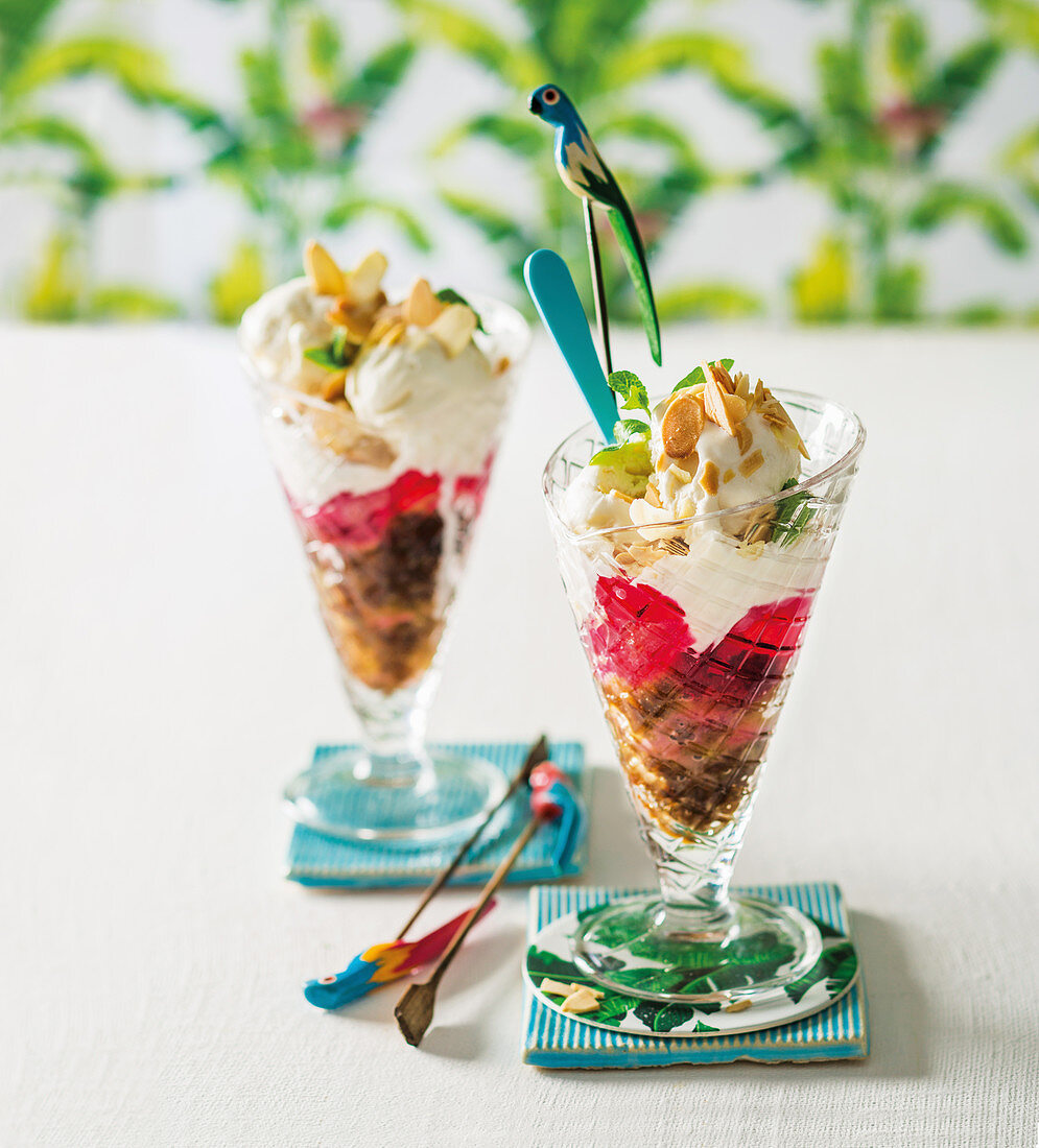 Sticky Toffee Knickerbocker Glory