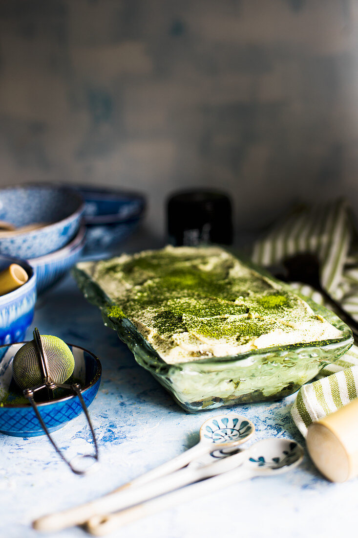 Matcha-Tiramisu