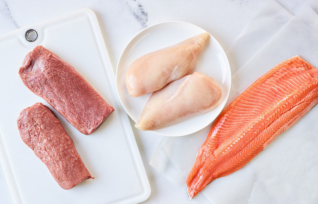 Meat and fish should be at room temperature before cooking