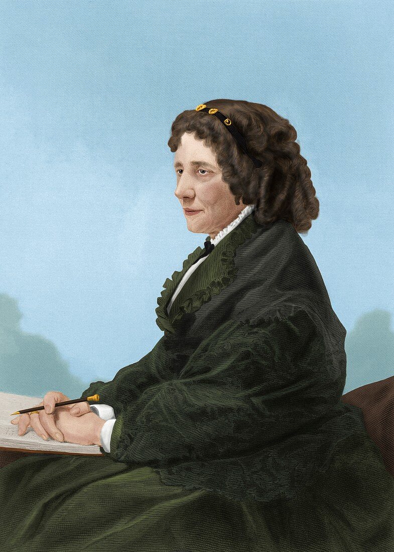 Harriet Beecher Stowe, US abolitionist