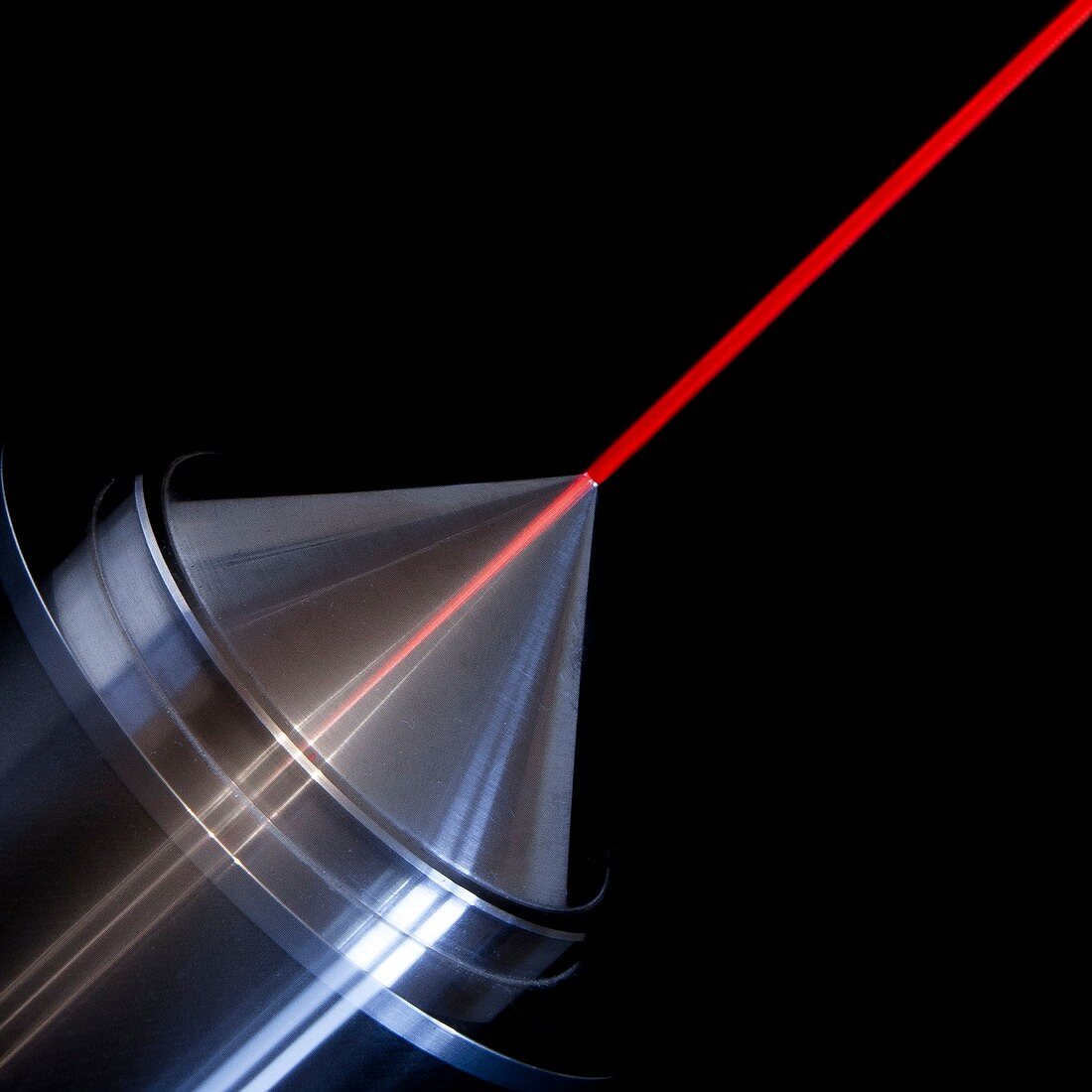 Molecular beam skimmer, abstract image