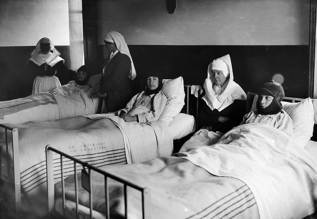 Red Cross tuberculosis hospital, France