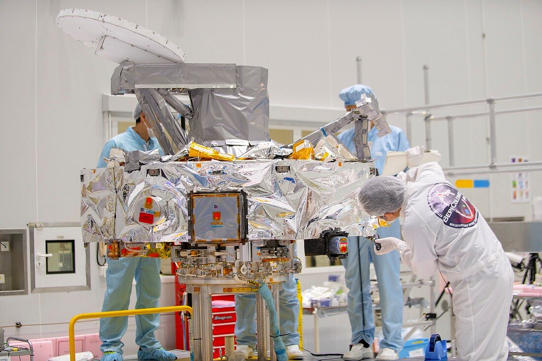 BepiColombo spacecraft integration before launch