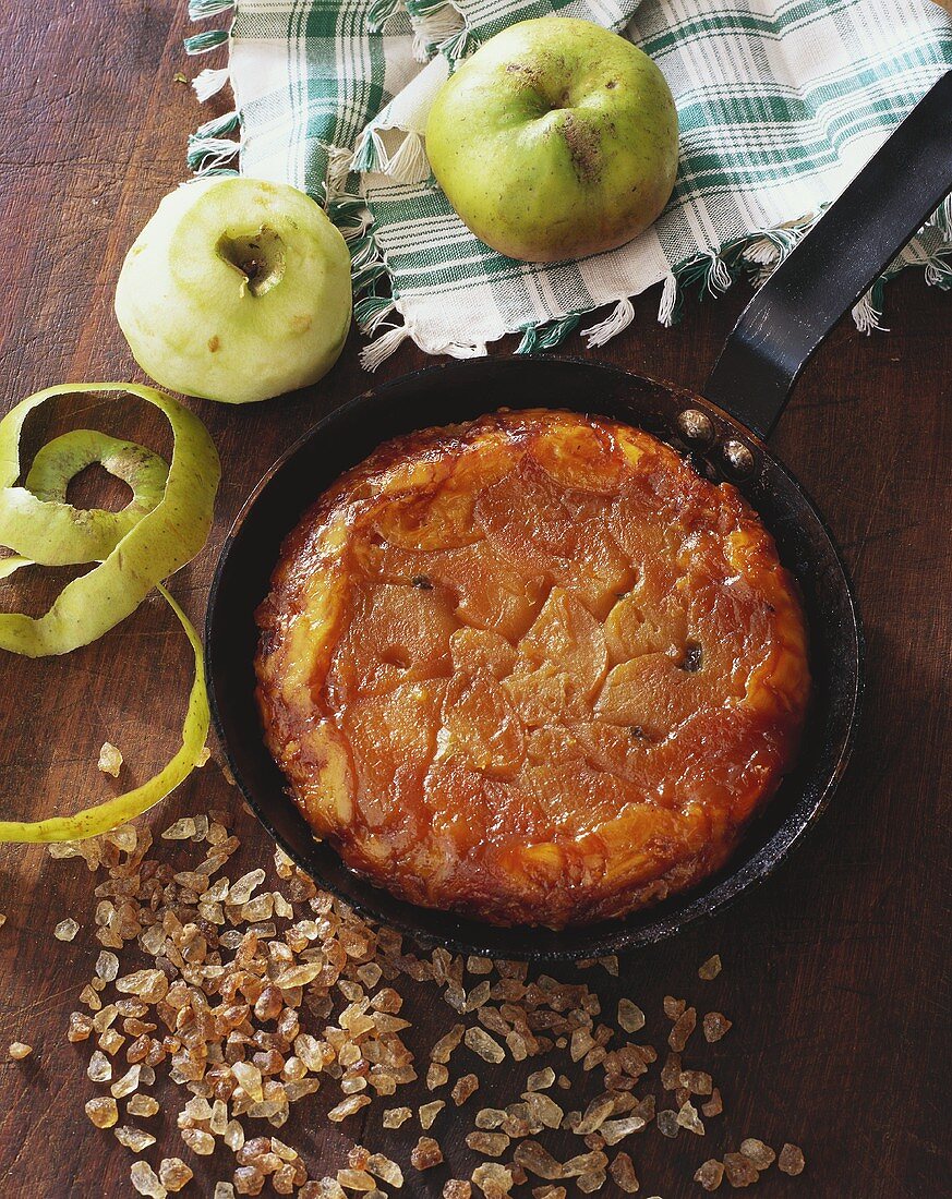 Upside-down apple cake, from Ireland