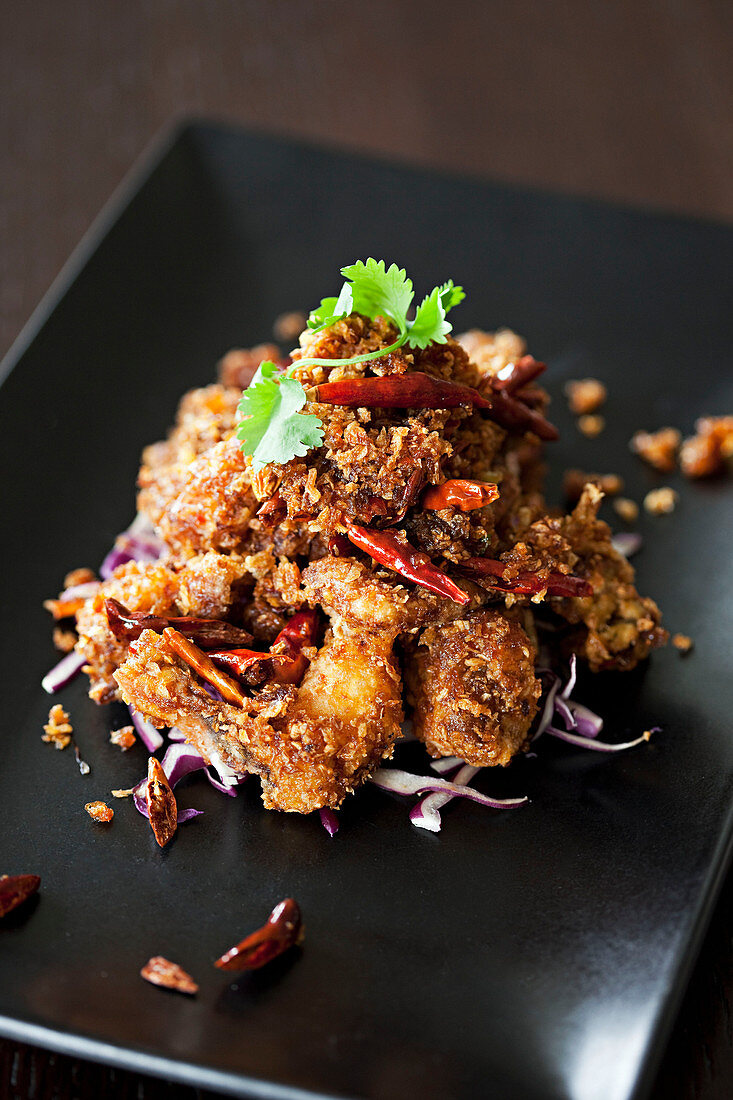 Spicy crispy chicken (Asia)