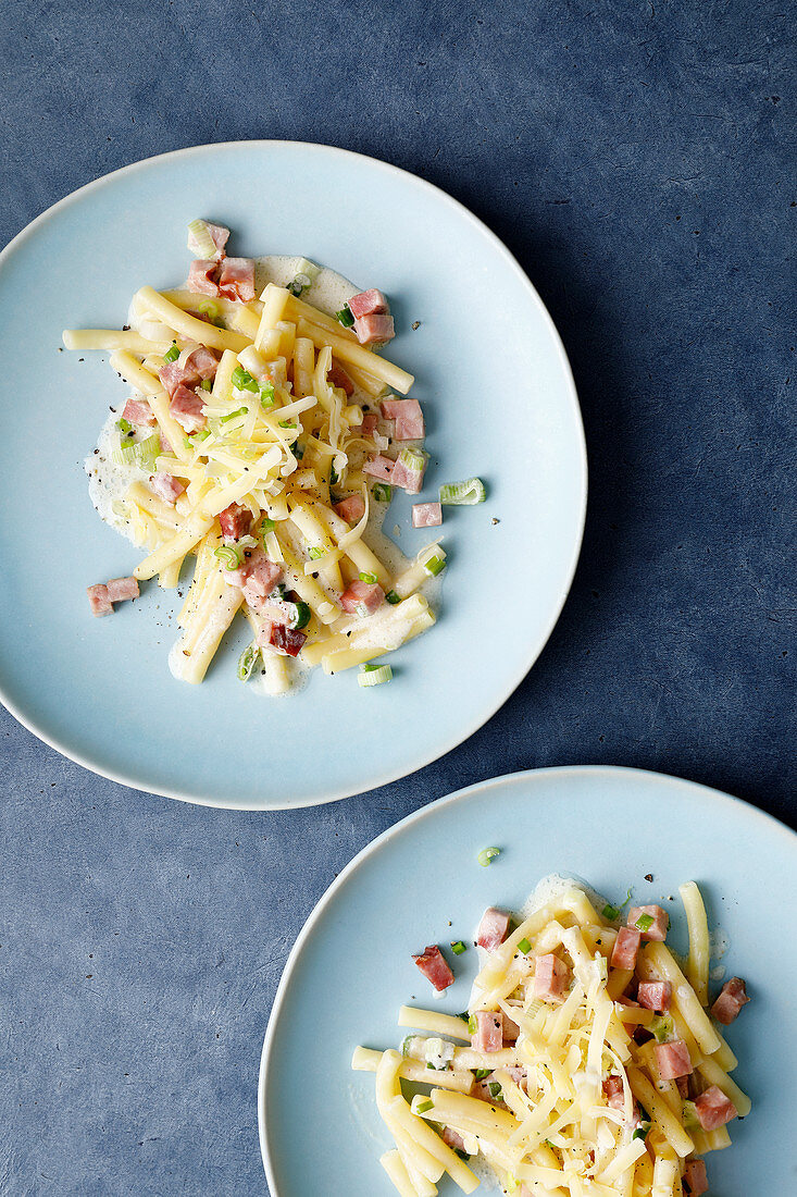 One-pot ham pasta