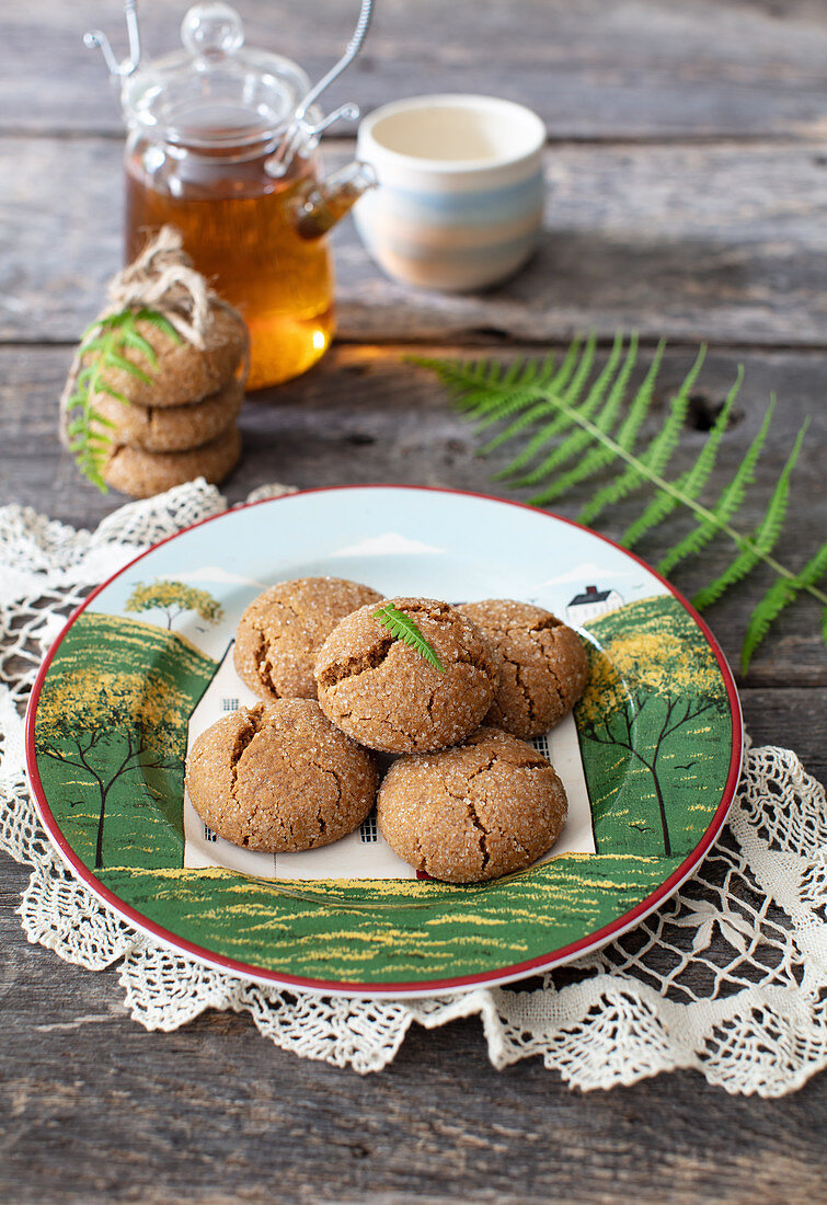 Two Bites Spice Cookies with einkorn flour