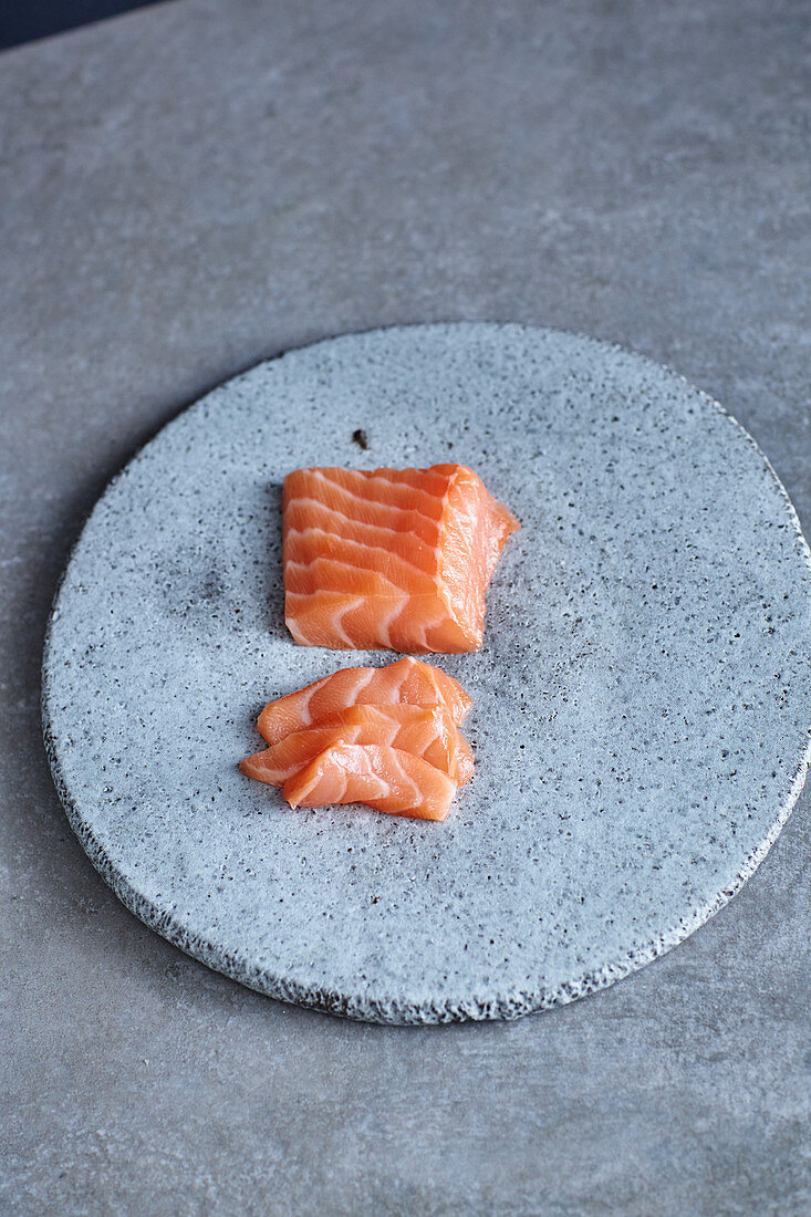 Sushi-quality salmon