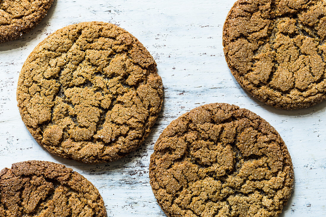 American ginger molasses cookies