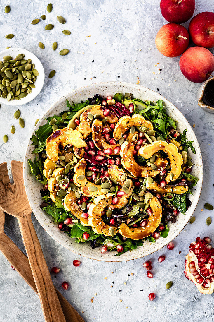 Delicata Squash Salad