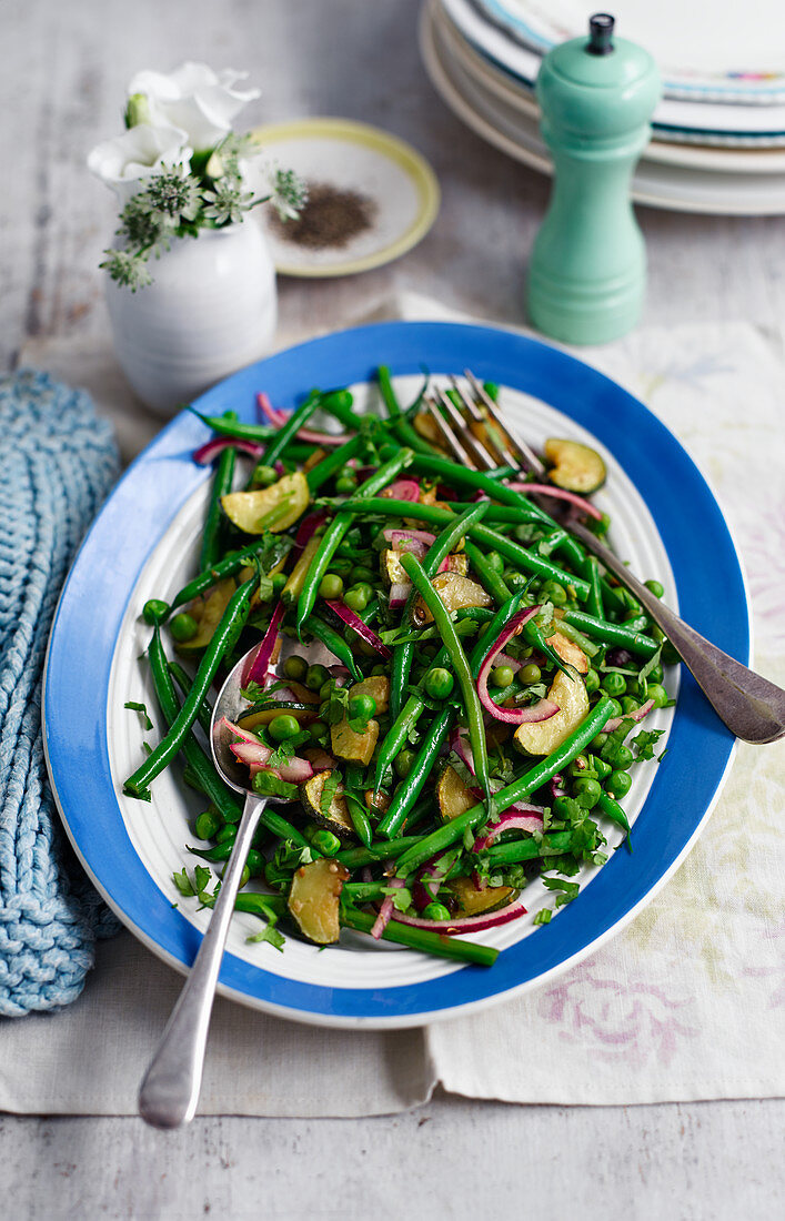 Tumble Of Green Beans