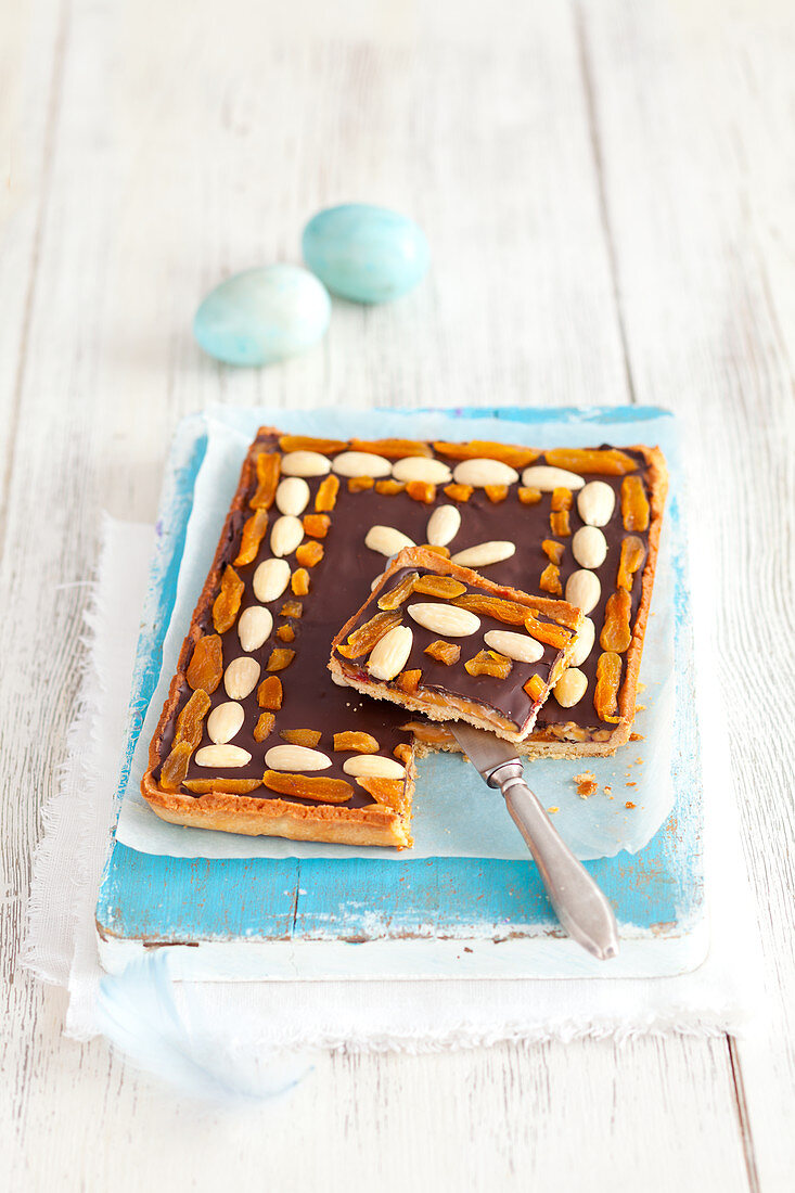 Mazurek (Polnischer Mürbeteigkuchen zu Ostern)