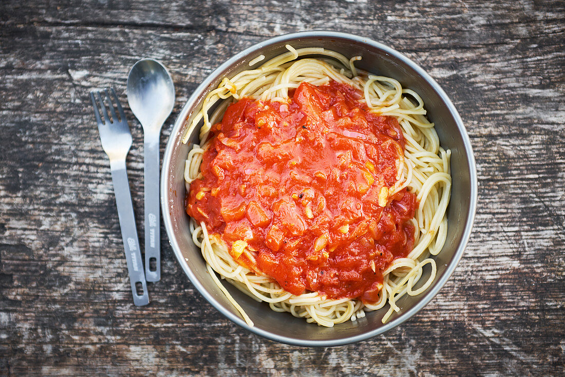 Pasta mit Tomaten