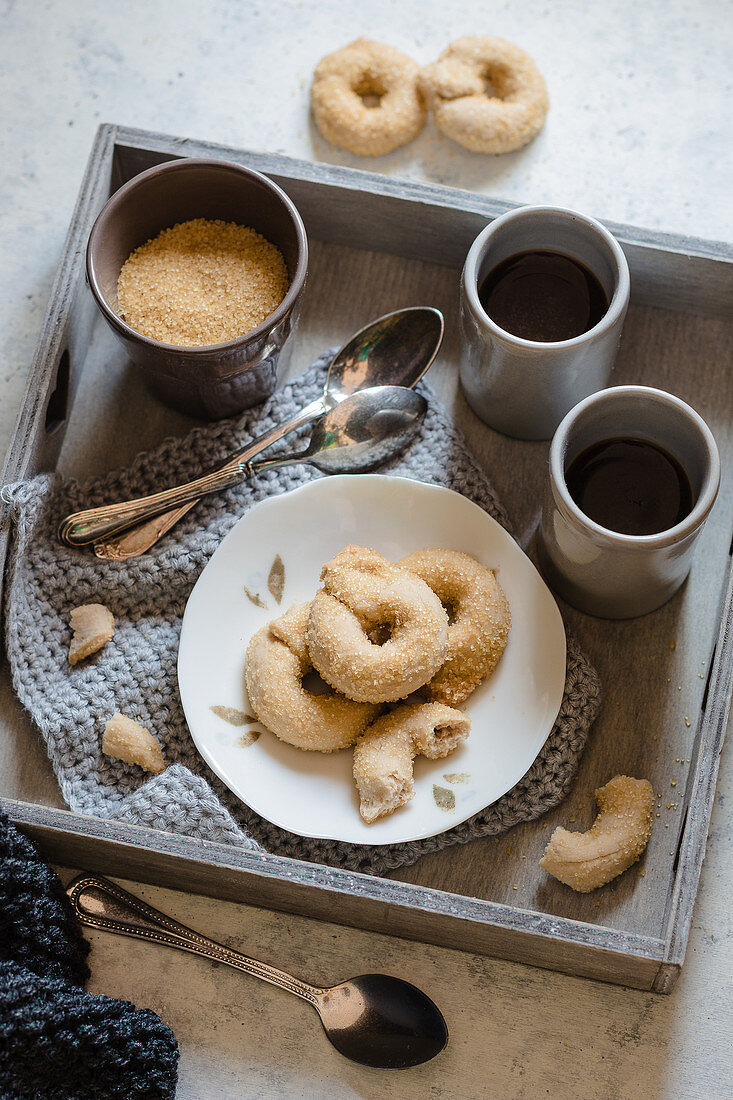 Donut-Cookies zum Frühstück