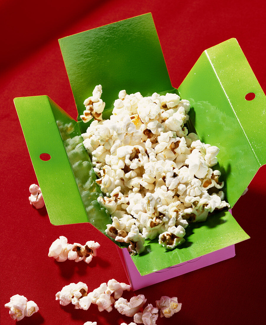 Popcorn in Pappschachtel