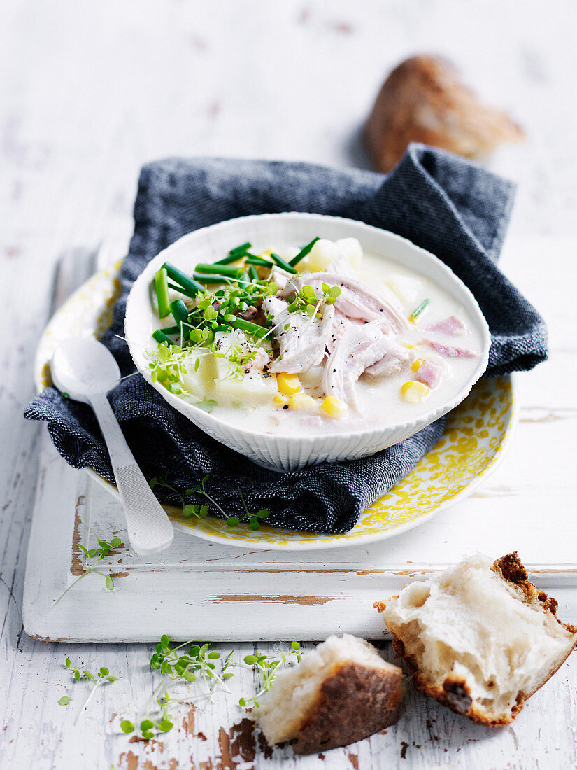 Chicken and Corn Chowder