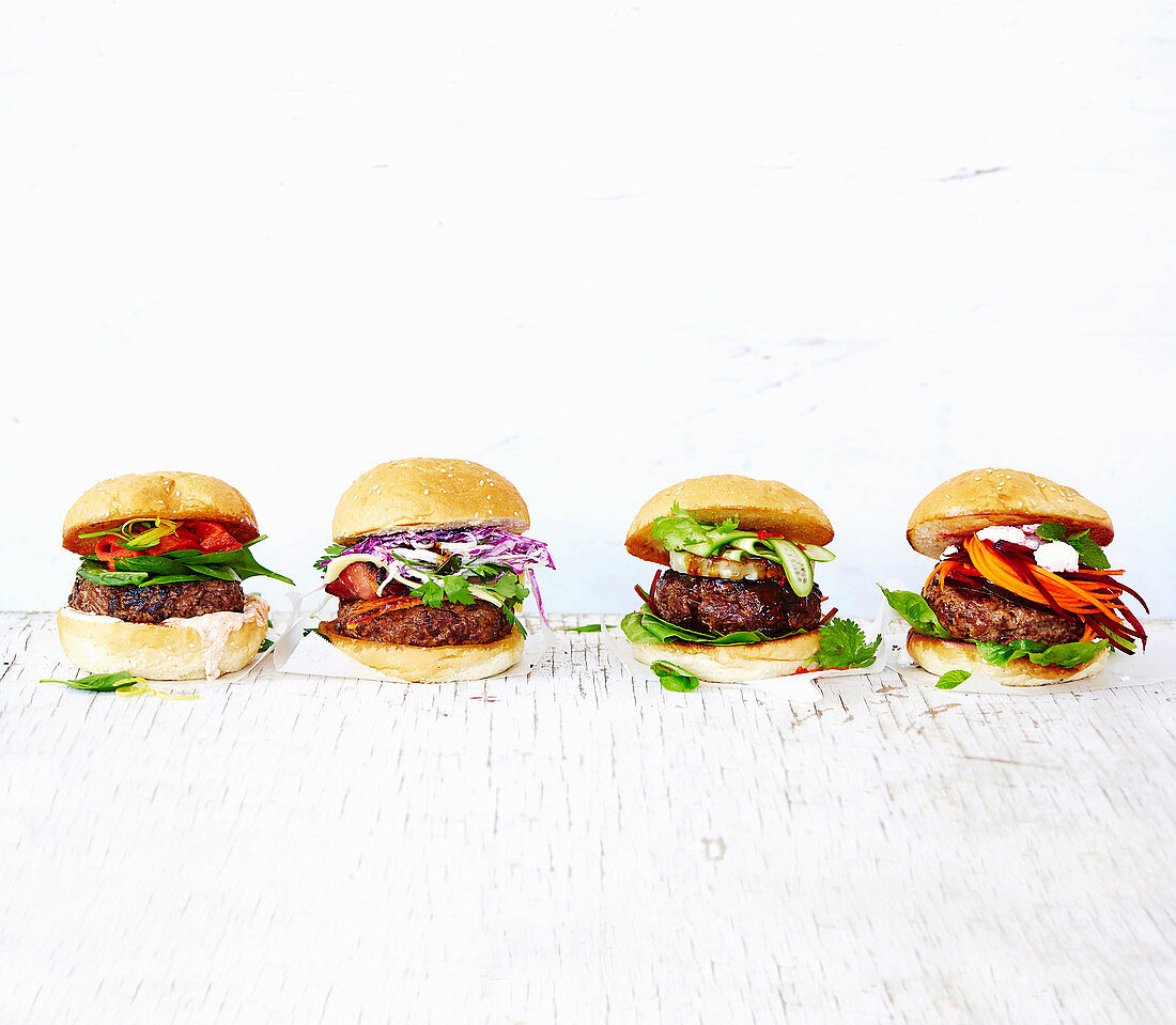 Four ways of Hamburgers