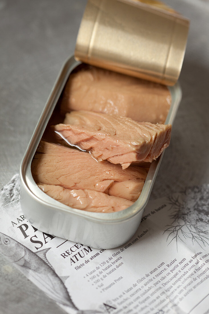 Tinned tuna fish