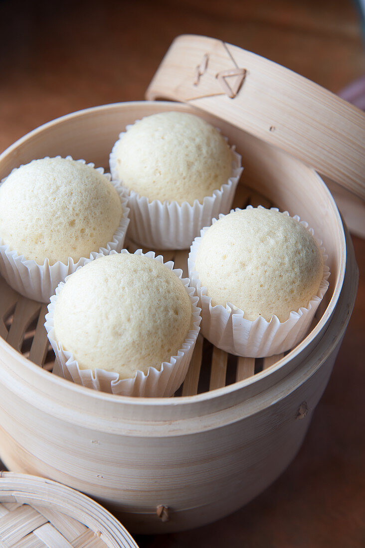 Chinesische gedämpfte Brötchen