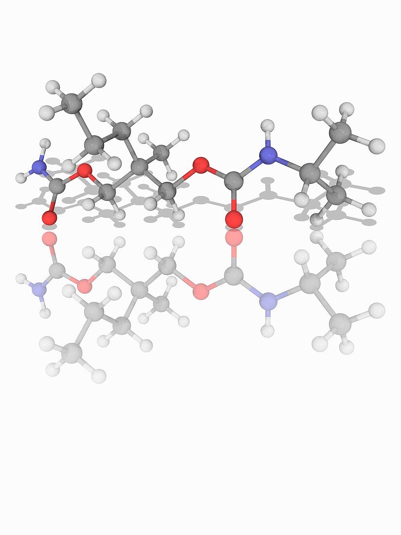 Carisoprodol drug molecule