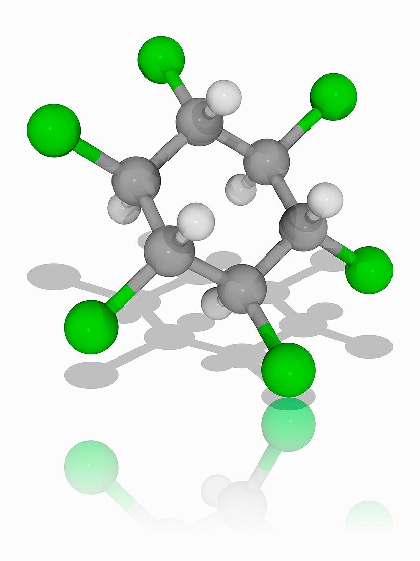 Lindane organochlorine compound