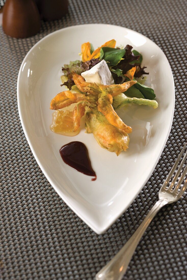 Tempura Squash Blossoms