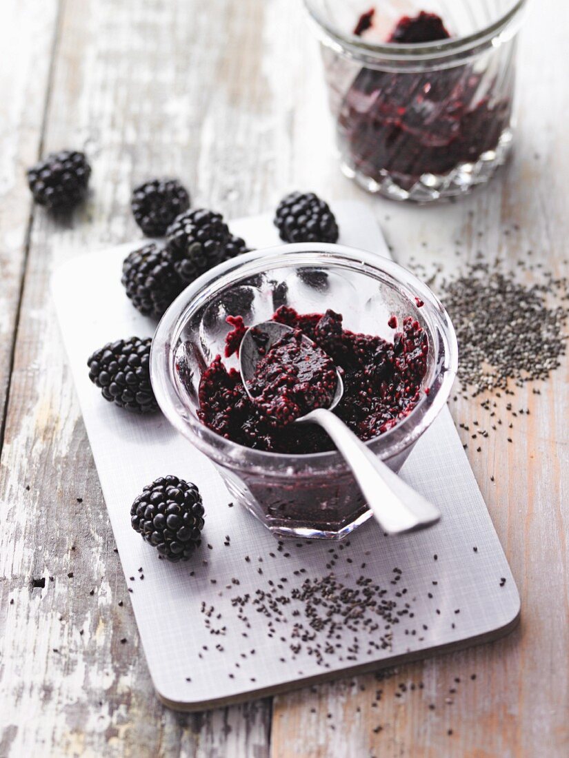 Brombeer-Chia-Marmelade